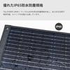 IEE 200W Foldable Solar Output Parallel Connection High Conversion IP68 Waterproof and Portable Power Solar Compatible with 12V and 24V Batteries