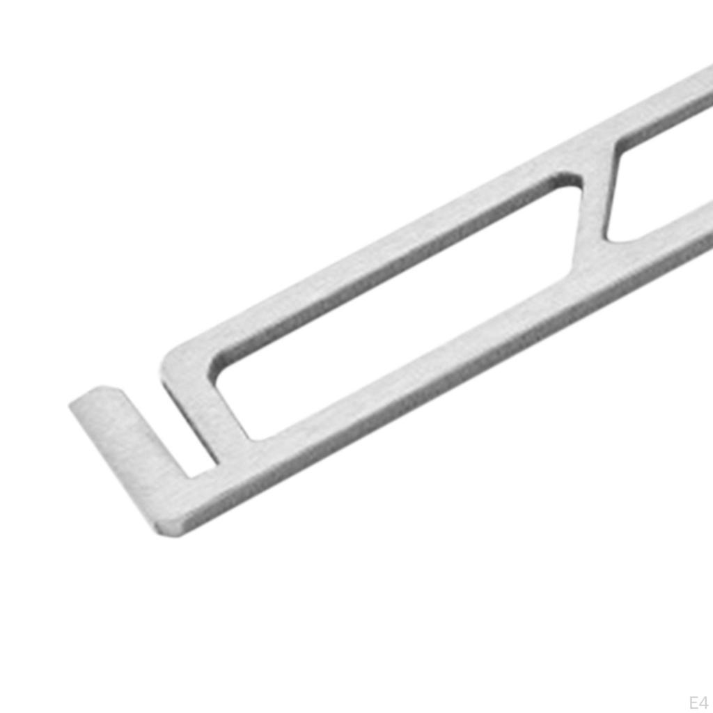 Camping Desktop Storage Rack Accessories Campfire Shelf, Cutlery Hanger, Heavy Duty Pot Pan Tool