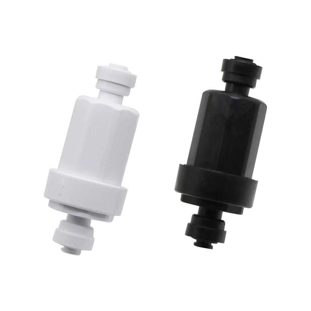 1/4" Water Purifier Front Microfilter Stainless Steel 120 Mesh Quick Connect Water Filter Garden Irrigation Slip Lock Filter