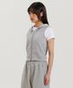 The Faco Front Cutting Hood Vest Gray