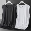 Men's Sleeveless Quick-Dry Mesh Vest - Breathable & Lightweight Summer Sportswear