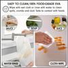 4PCS EVA Fridge & Cabinet Liner - Waterproof Oil-Proof Washable Mat with Thermal Insulation, Mildew-Resistant Kitchen Pad