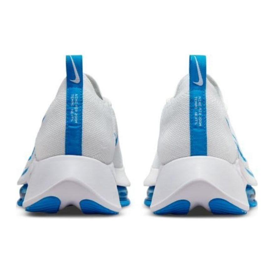 Nike Air Zoom Tempo NEXT% White Photo Blue Men Sneakers Pure-Platinum Black CI9923-104