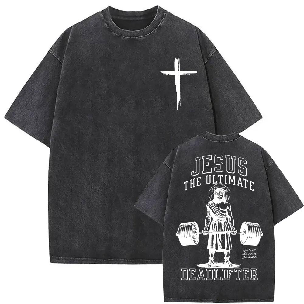 

Jesus Paid It All Christian Graphic T Shirts Mens Women Clothing Harajuku Vintage Washed T Shirt High Quality Oversized Tshirt S