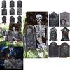 Spooky Foam Halloween Tombstone Decoration For Haunted House And Yard Decor