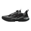 Li Ning Kids Sports Lifestyle Comfortable Fashion Versatile Shock Absorption Low Top Casual Shoes Kids Casual Shoes Black YKCV028-5