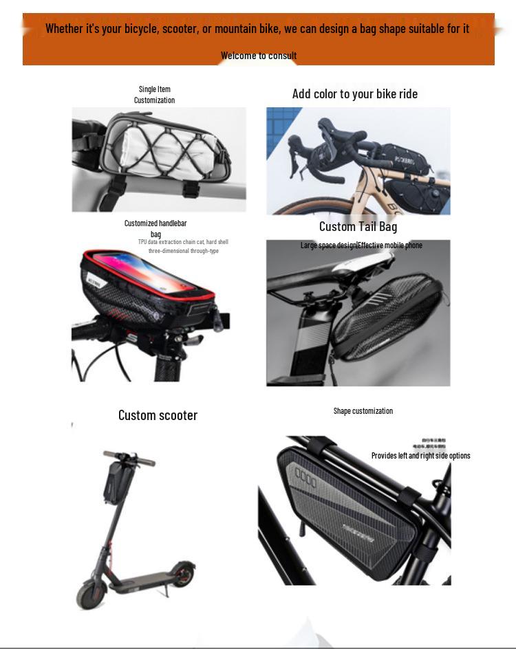 Waterproof Motorcycle Tactical Leg and Waist Bag - Hard Shell Messenger and Riding Backpack for Men