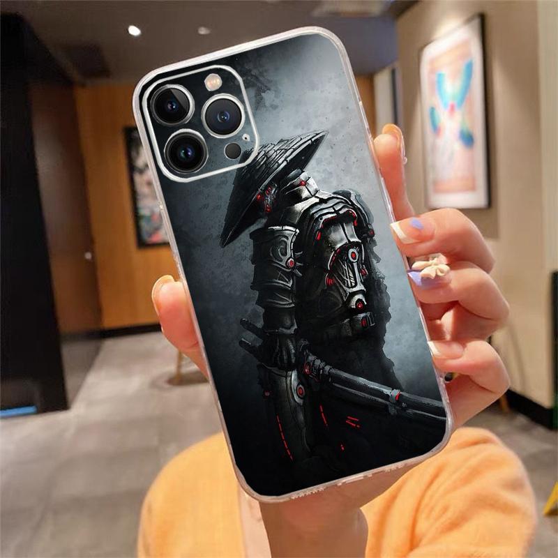 Phone Case For Iphone 17 Pro Max Air 16 15 14 13 Pro Max 15 16 Pro 15Plus Japan The Samurai Ninja