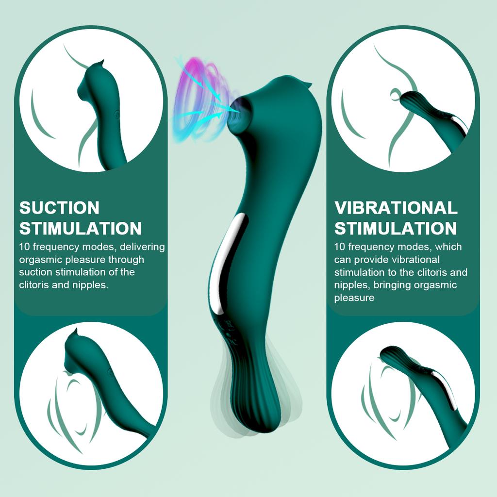 20 Powerful Vibration Modes Sucking Vibrator Female Vagina Massager G-Spot Clitoris stimulator Vacuum Suction Sex Toys for Women