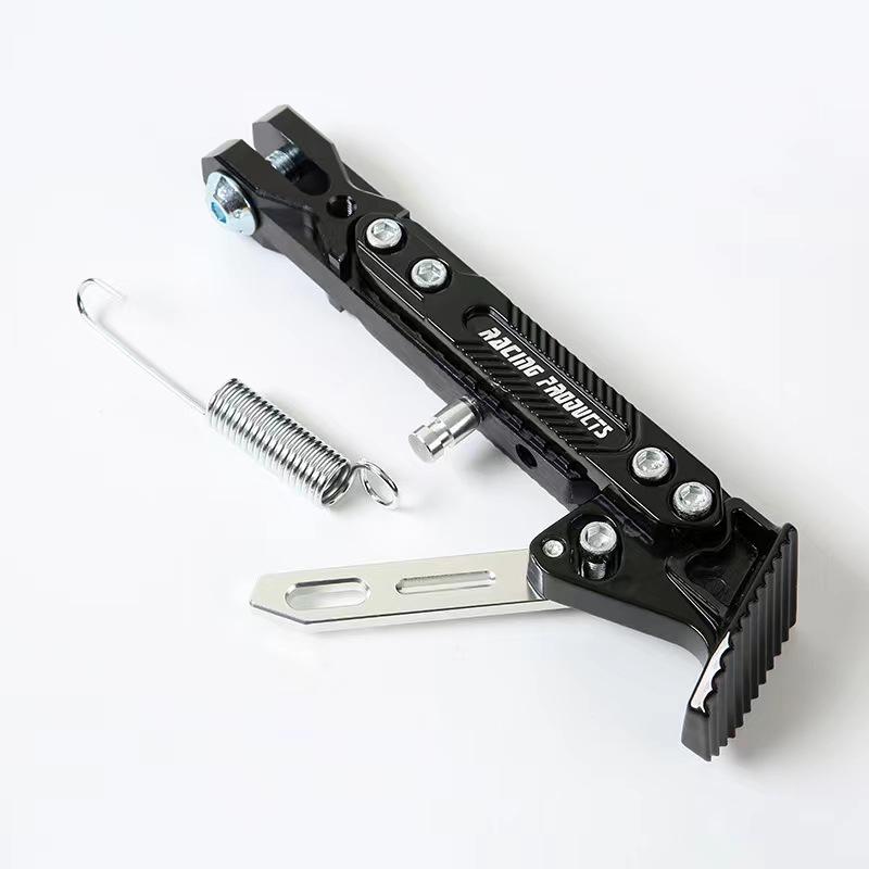 New Motorcycle Kickstand Parking Kick Stand Bracket Foot Side Supportor Crutch Holder Dirt Bike Motorbike Accessories Universal
