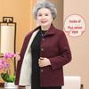 Vintage-Inspired Women's Velvet Suit for Seniors 60s-80s - Thickened for Autumn and Winter