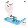 1 PZ Piedino premistoffa per bordo in plastica SP-18 piedino premistoffa per linea incorporata macchina piana piedino premistoffa per bordo tendine di manzo in plastica accessori per cucito