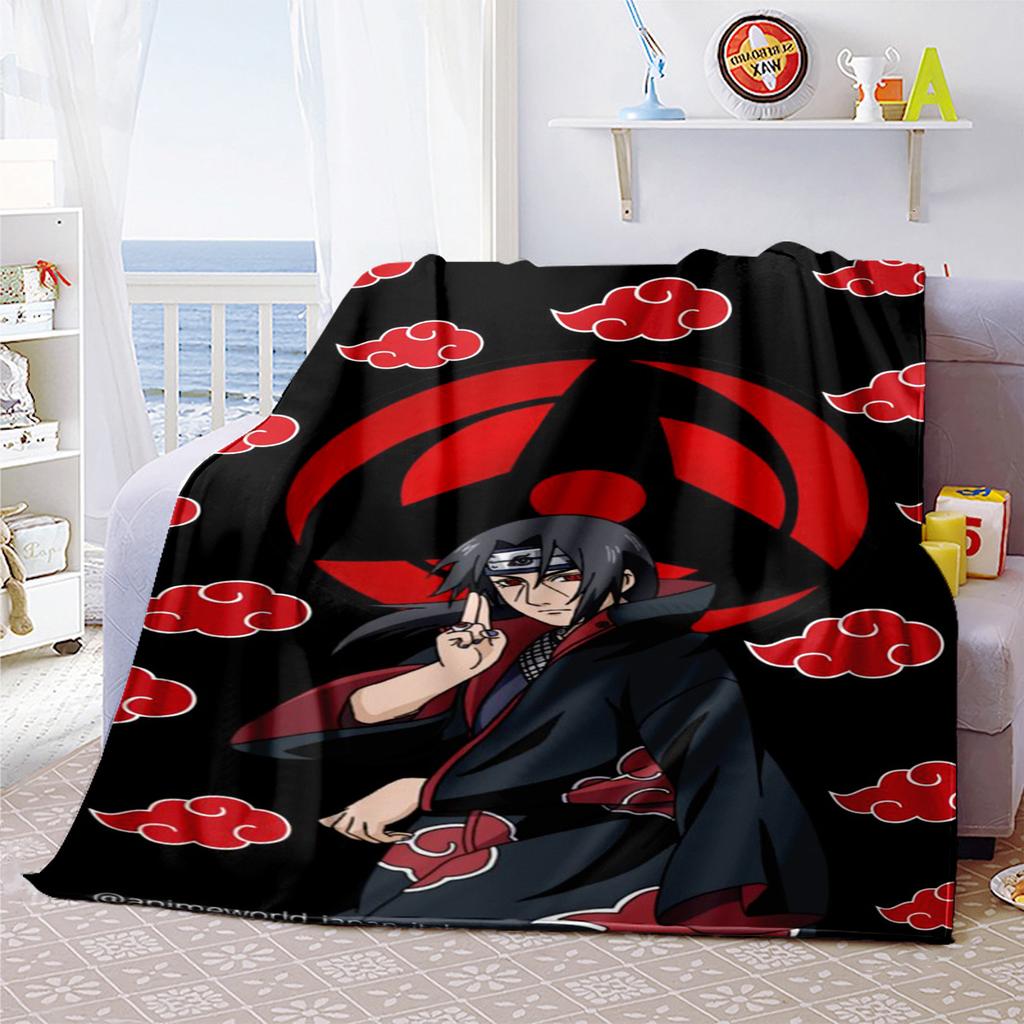 Japanese anime cartoon NARUTO famous Uzumaki Naruto blanket soft home furnishing nap decoration four seasons warm Sherpa blanket B13