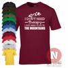 Ich brauche keine Therapie, ich muss nur in die Berge T-Shirt Lustiges Wander-T-Shirt