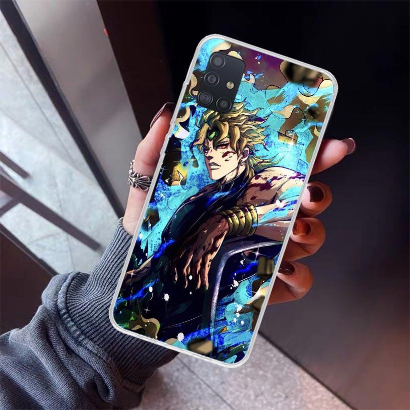 JoJo Adventure Dio Diego Brando Phone Case For Samsung Galaxy A52 A51 A50S A32 A22 A12 A02S A72 A71 A31 A70 A30S Note 20 Ultra 1