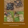 Garden Path Maker Mold DIY Manually Paving Cement Brick Stone Road Concrete Mould Garden Path Paving Paver Reusable Patio Molds