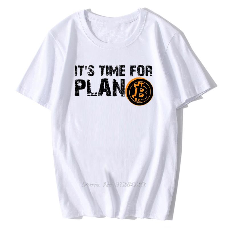 Bitcoin Shirt Cryptocurrency Crypto Miner Bitcoin BTC Crypto Design TShirt Men Cotton T Shirt Tees Streetwear Harajuku