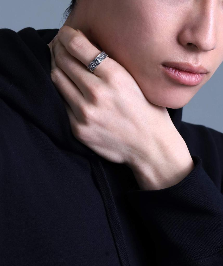 Lionheart Howl Mane Howl 925 Sterling 6mm Size 15 Men's Ring, Silver, Wide, Flat,