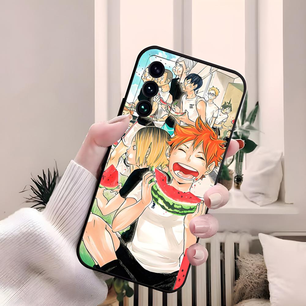 Anime A-Haikyuu Phone Case For Samsung S26 S25 Edge S24 S23 S22 S21 S20 Ultra Plus Fe A55 56 15 4G 5G Galaxy Silicon Cover