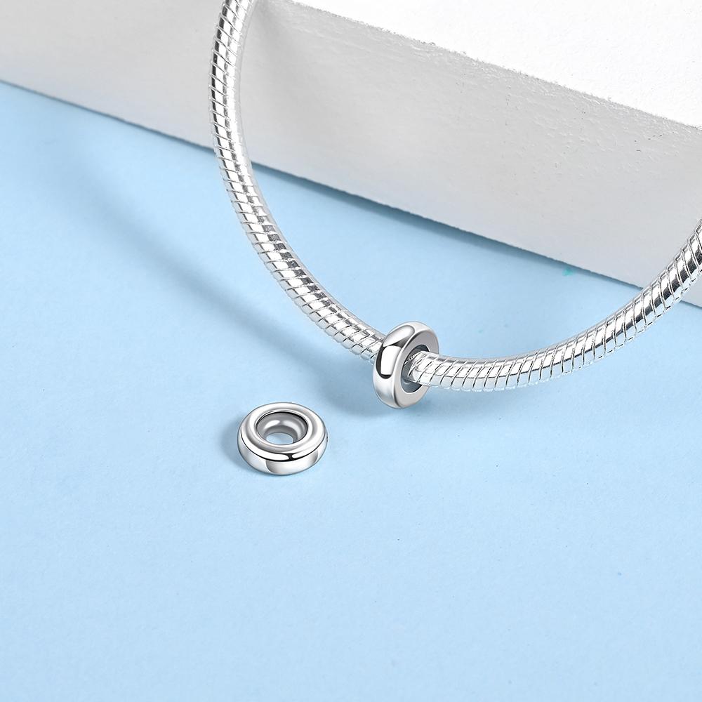 Charms Plata Horseshoe Heart Flower Copper Plated For Charms Copper Plated Original Bracelet For Jewelry Making
