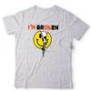 Unisextal Health Tshirt Im Broken OK Unisex PTSD Veteran Anxiety