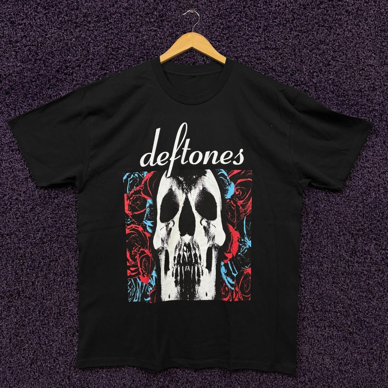 Deftones Self-titled Studio Album Cover Shoegaze T-Shirt XL XXL