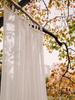 Japanese wooden linen bedroom, homestay, tea house, living room curtains