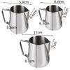 150/200/350ml Milk Jugs Fashion Stainless Steel Latte Frostbite Art Cup Pulling Flower Jar Making Milk Cups Coffee Accessorie