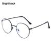 Light Anti Glare Round Frame Gaming Glasses Computer Goggles Eyewear Blue Light Blocking Glasses