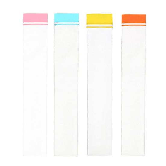 100Pcs Disposable Ice Pop Mold Bag DIY Ice Cream Pops Fruit Juice Smoothies Yogurt Mold Bag BPA Free Freezer Tubes with Zip Seal