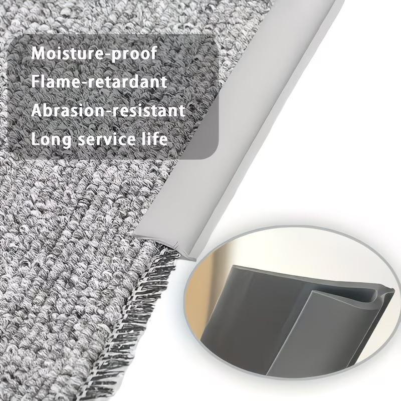 1PC 1/3meters Transition Edge Strip, Carpet Edge Strip, Floor Edge Strip Rough Edged Floor Edging Strip, Easy To Install