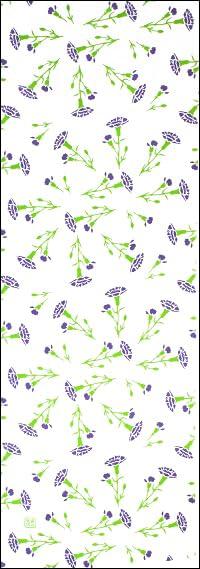 

Dyeing Anbo Tenugui Carnation Authentic Dyed Cotton Made in 35cm x 100cm Cute Purple 100% Tokuoka, Japan,