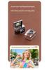Retro Mini HD Thumb Camera for Students & Parties - Portable Photo & Video Recorder with Neck Strap