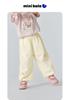 Mini Balabala Girls' Baby Pants Summer Quick Drying Sunscreen Cool Feeling Lightweight Mosquito Proof Pants Sweet Bow