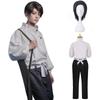 Okkotsu Yuta Cosplay Costume with Special Grade Anime Cosplay Full Adult School Festival Costume Yuta Cosplay with Size [Divine Quality] Wig,