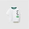 T-shirt Summer Clothing New Children's Short-sleeve Top Cute Print Fashionable Thin Casual Round Neck