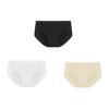 Ubras Women's Seamless Antibacterial Mid-Waist Briefs