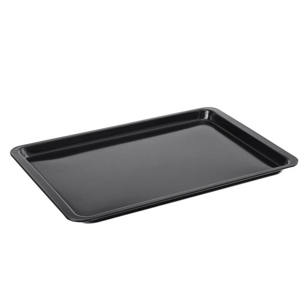 1X Everyday Oven Steel Tray | 38 X 25 X 1.5cm Rectangular Non-Stick Baking Sheet