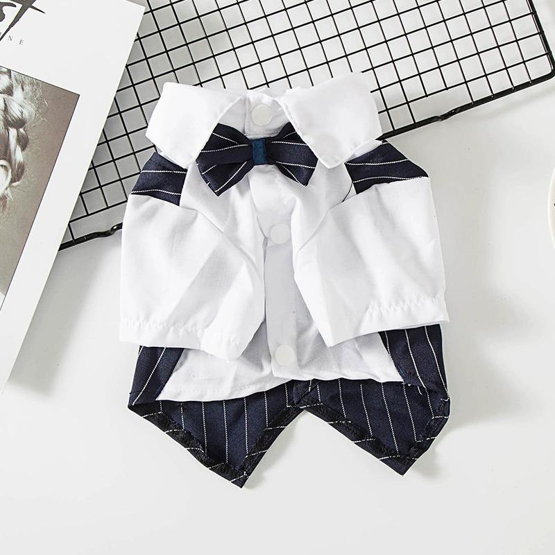 Dog Clothes for Spring and Summer, Lightweight Suits and Shirts for Teddy, Bichon, Pomeranian, and Small Dogs, Pet Apparel