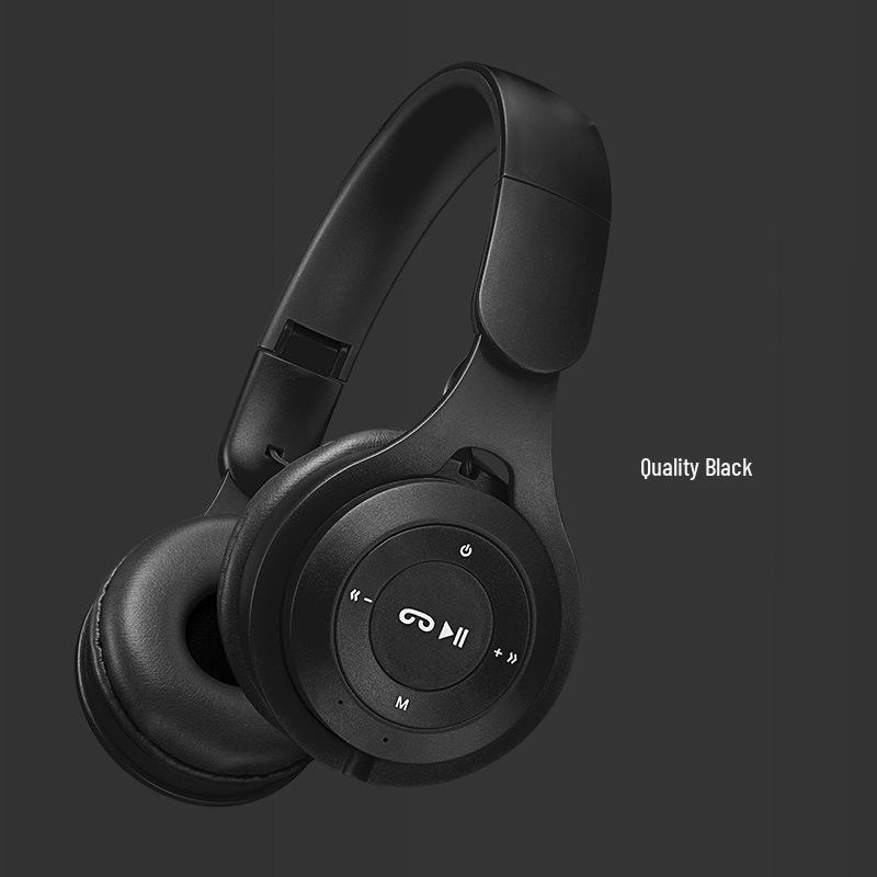 M6 Dual-Ear Foldable Bluetooth Gaming Headphones - Macaron Over-Ear Stereo Headset