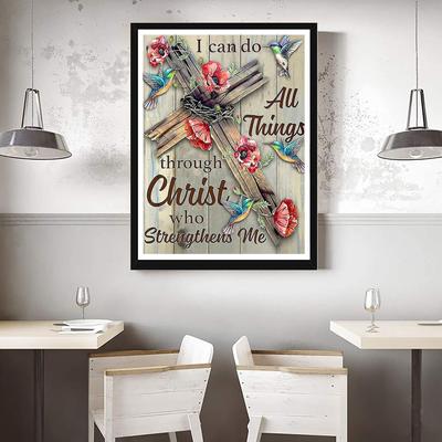 Pittura Diamante 5D Fai da Te Uccelli e Fiori Kit Punto Croce Mosaico Ricamo Diamante Rosa Trapano Tondo/Quadrato Completo Decorazione Casa