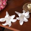 5pcs Realistic Hanging Flower Head Elegant Fake Flowers Simulated Flower Decor  Birthday Party