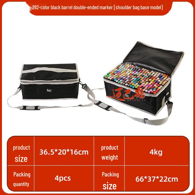 Dual-Tip Alcohol-Based Oily Marker Set for Kids - Watercolor Drawing Pens