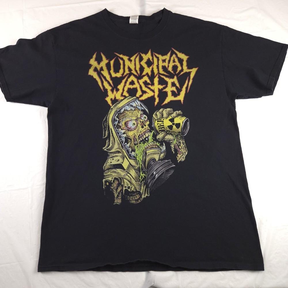 Municipal Waste Crossover Punk Tshirt All S to 5XL UR476 Unisex T-Shirt XL