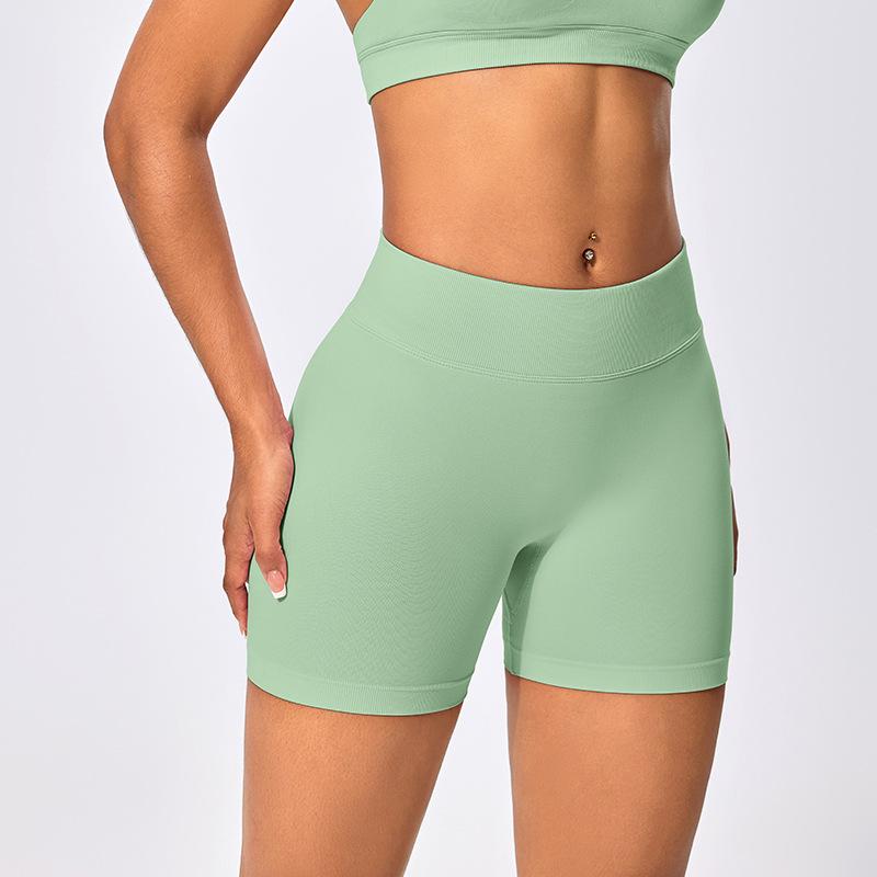 High-Waist Hip-Lifting Women’s Cloud-Feel Yoga & Running Shorts