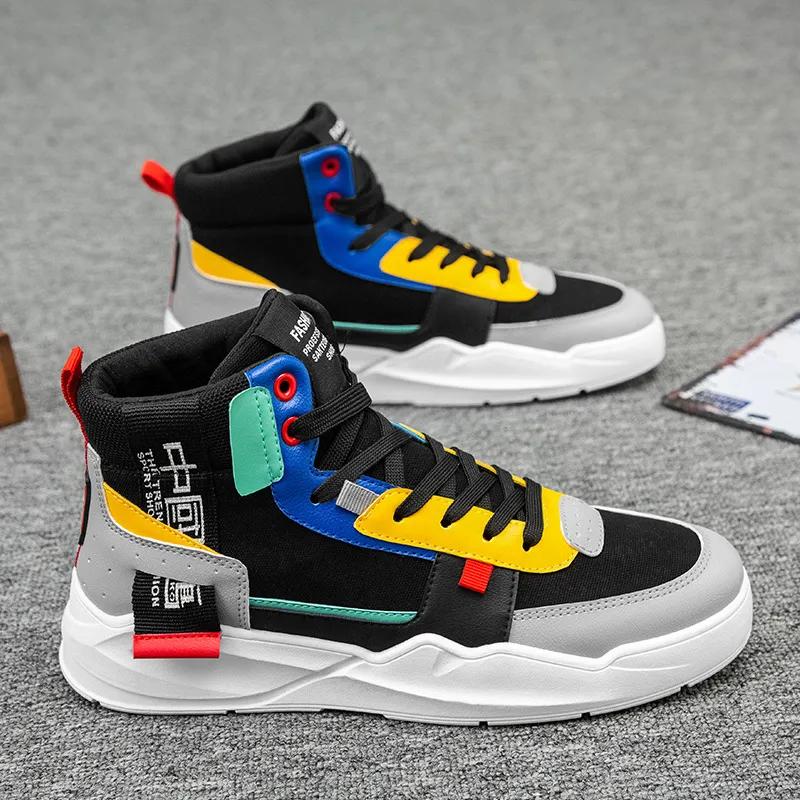 Pánské Ležérní Tenisky Vulkanizované Ploché Boty Navržené Tenisky Nazouvací Vycházková Sportovní obuv Módní Mokasíny Běžecké boty99