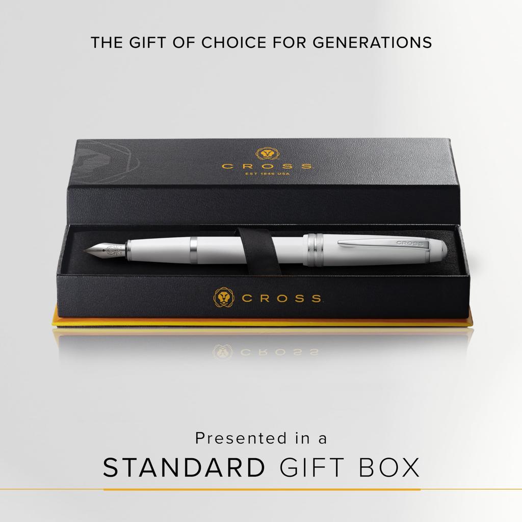 CROSS Bailey Light White Fountain Pen XF NAT0746-2XS