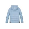 Asics Logo Hooded Casual Sports Long Sleeve Down Jacket Women Jackets Light-Blue 2032C319-400