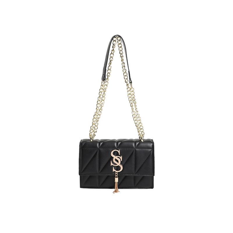 New Fashion Sling Shoulder Bag Trendy Pu Leather Crossbody Bag Pure Colorcasualfashion Crossbody Bag Women's Girl