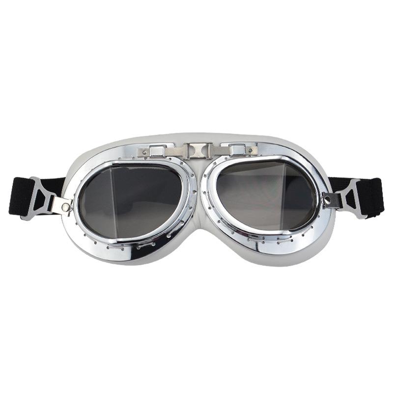 New motorcycle goggles for outdoor sports, Harley windproof goggles, motorcycle helmet eye protection, UV protection#8008